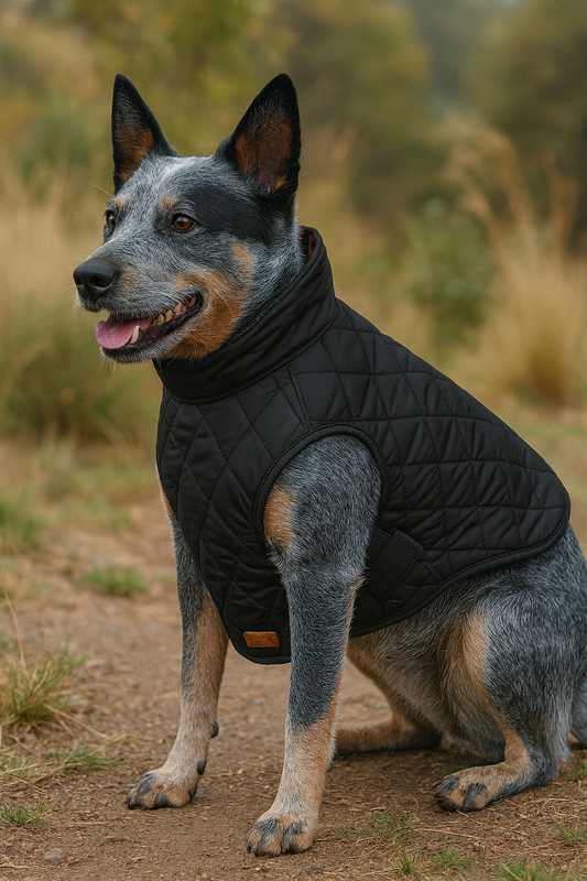 Waterproof Reversible Plaid Dog Jacket – Warm, Windproof & Stylish Outdoor Coat for Pets