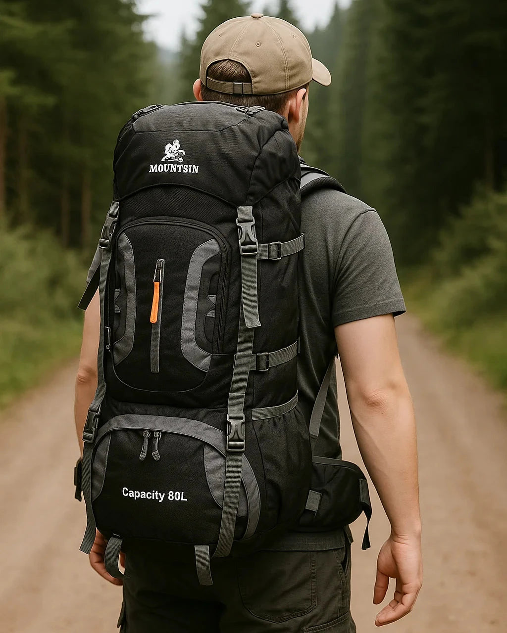 80L Waterproof Hiking Backpack | Rugged Outdoor Pack