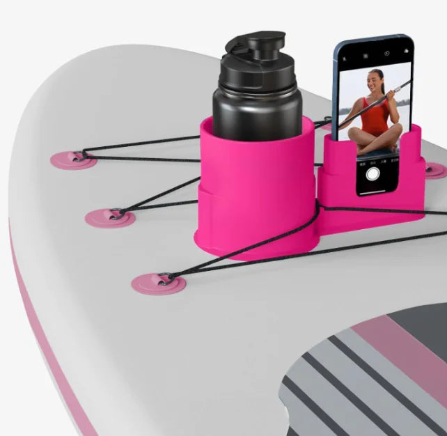 Paddle Board / Boat Accessory Bracket – Phone, Drink, Gear Holder