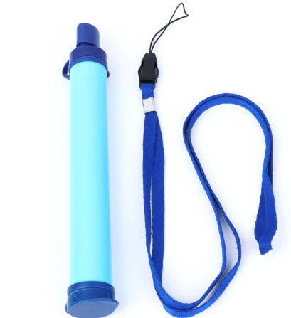 Personal Water Filter Straw – Portable Survival Straw for Hiking, Camping, Travel & Emergency Use