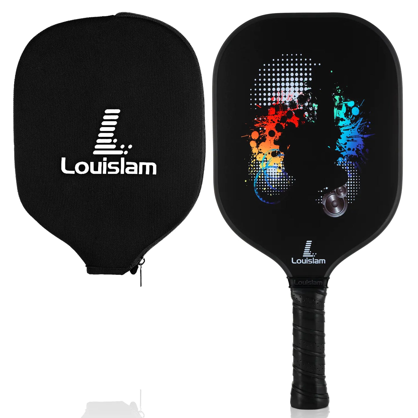 USA Pickleball Approved Paddle – Lightweight, Durable Carbon Fiber Face with Comfort Grip