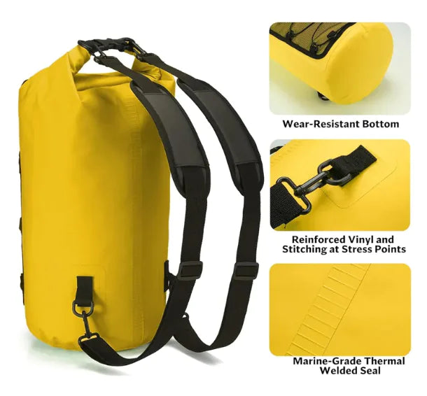 Waterproof Outdoorsman Bag | Dry Pack for Camping, Kayaking, Hiking & Travel Gear