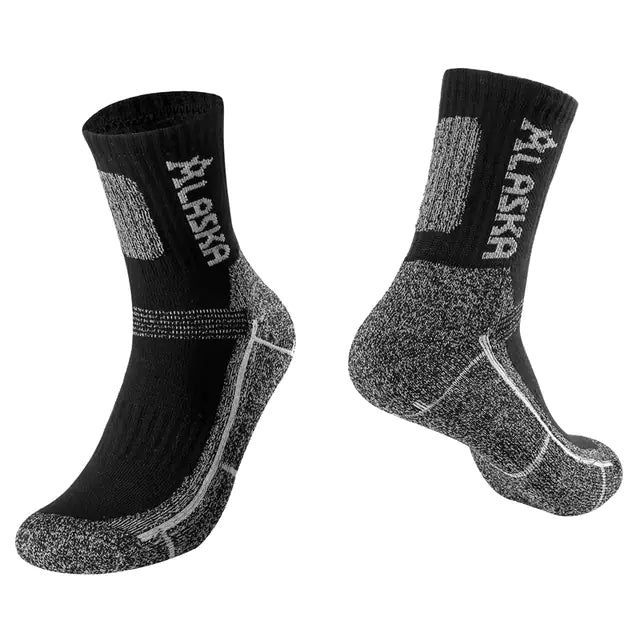 Men's Sports Socks – Alaska Warm, Moisture Wick, Breathable Cotton for Active