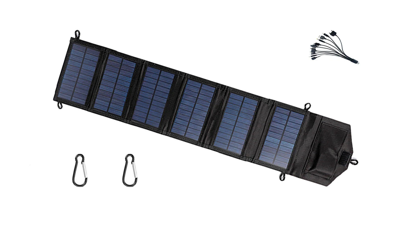 Portable 30W Foldable Solar Charging Board with Carrying case