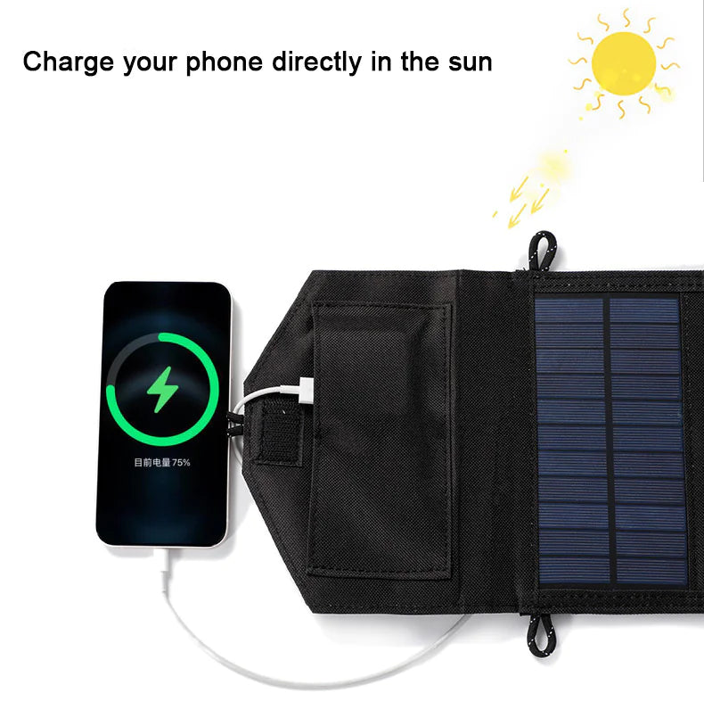 Portable 30W Foldable Solar Charging Board with Carrying case