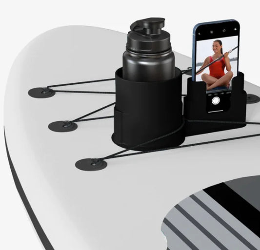 Paddle Board / Boat Accessory Bracket – Phone, Drink, Gear Holder