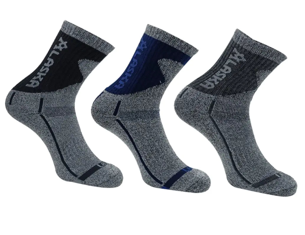 Men's Sports Socks – Alaska Warm, Moisture Wick, Breathable Cotton for Active